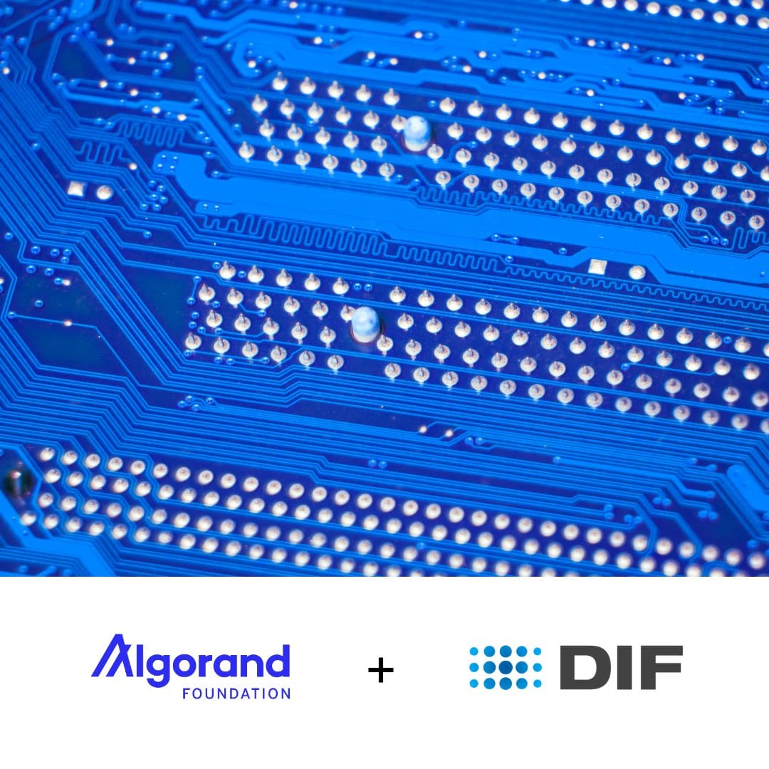 Algorand Foundation Joins Decentralized Identity Foundation to Advance Digital Identity Standards